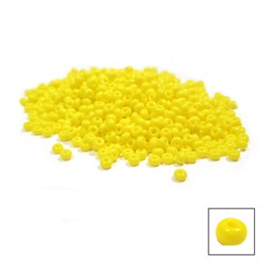 Glass Seed Beads - Lemon Yellow