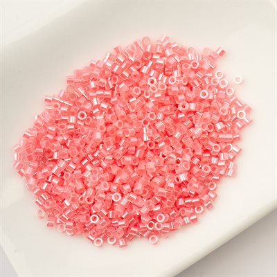 Cylin Bead 11/0 25g Bag - Rose-Pink AB Lined