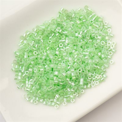 Cylin Bead 11/0 25g Bag - Light Crystal Green Ceylon