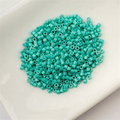 Cylin Bead 11/0 25g Bag - Opaque Turquoise Green