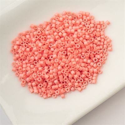 Cylin Bead 11/0 25g Bag - Opaque Soft Coral Pink
