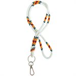 Beaded Lanyards - White (18")