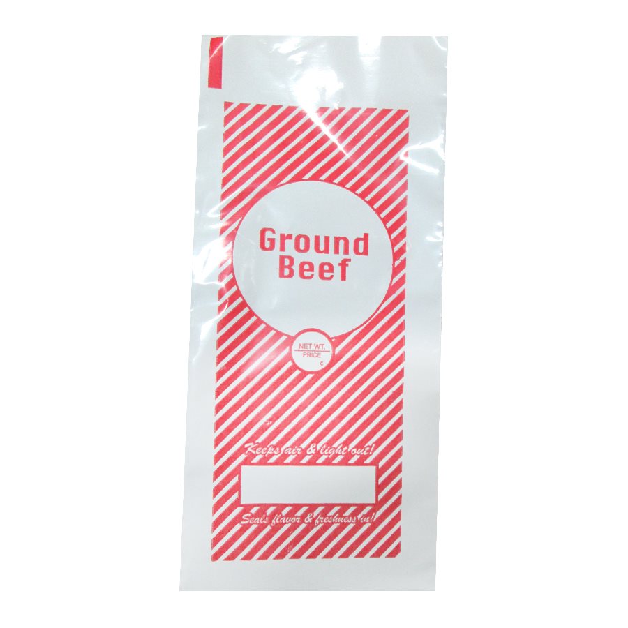 Ground Beef Freezer Bags Printed (1 lb.)