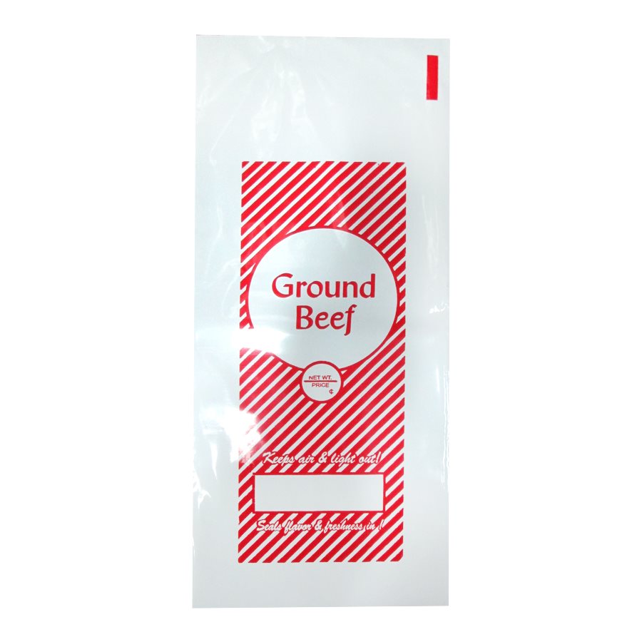 Ground Beef Freezer Bags Printed (2 lb.)