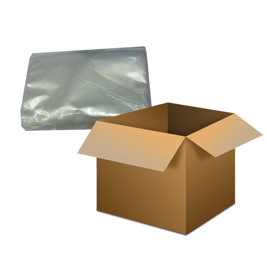 Embossed Vacuum Bags 8" x 12" (4 Mil)