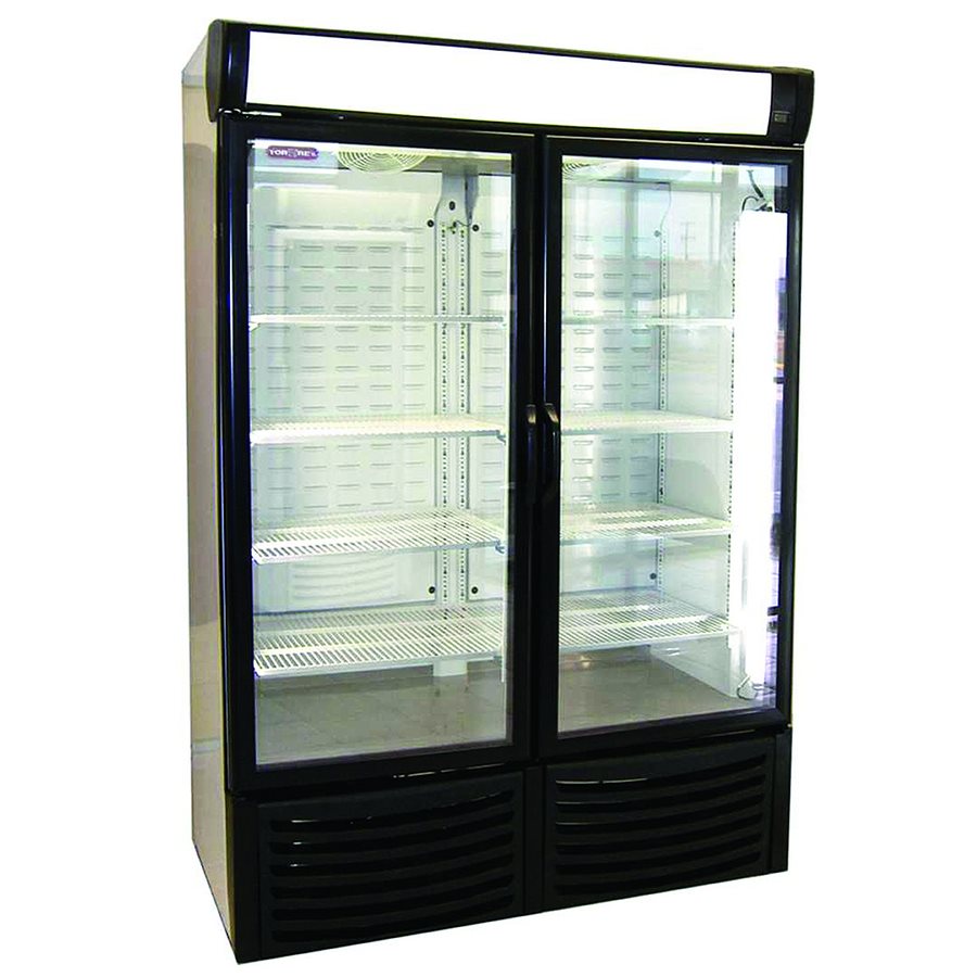 Double Glass Door Freezer