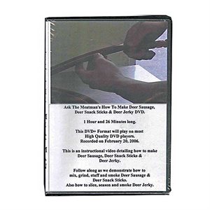 Deer Sausage, Snack Sticks and Jerky DVD