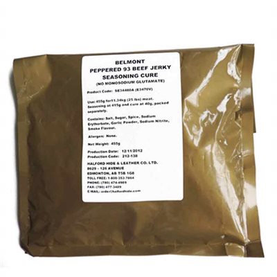 Belmont Jerky Seasoning - Peppered 93