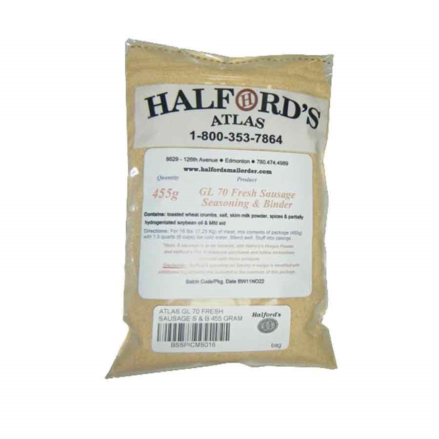 GL70 Savoury AllPurpose Fresh Sausage Seasoning & Binder (455 g)