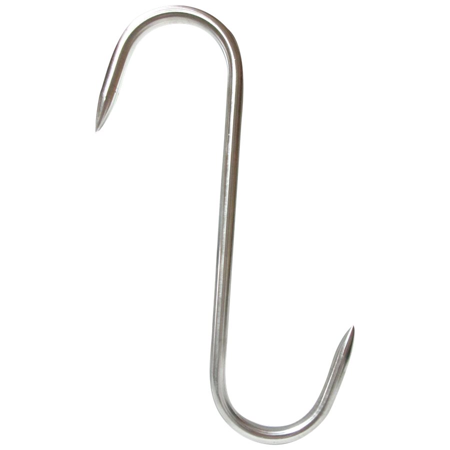 Stainless Steel "S" Hooks (11-3/4")