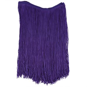 14" Chainette Fringe - Purple