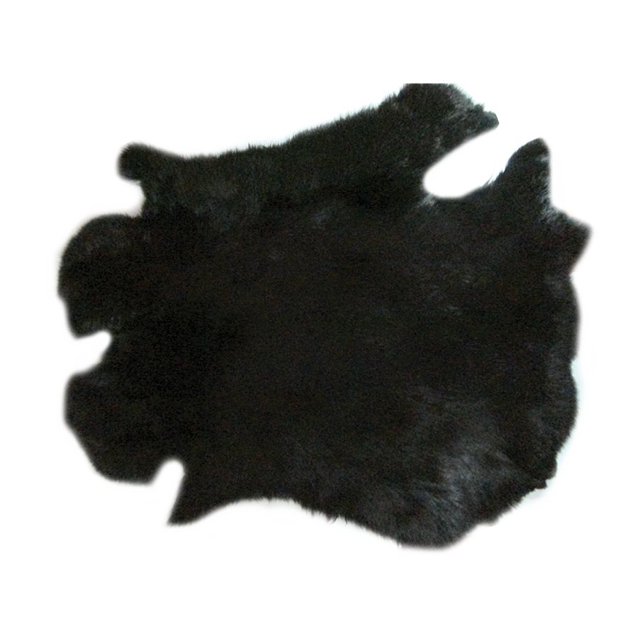 Medium Rabbit Fur - Black