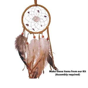 3" Dream Catcher With Stones Kit