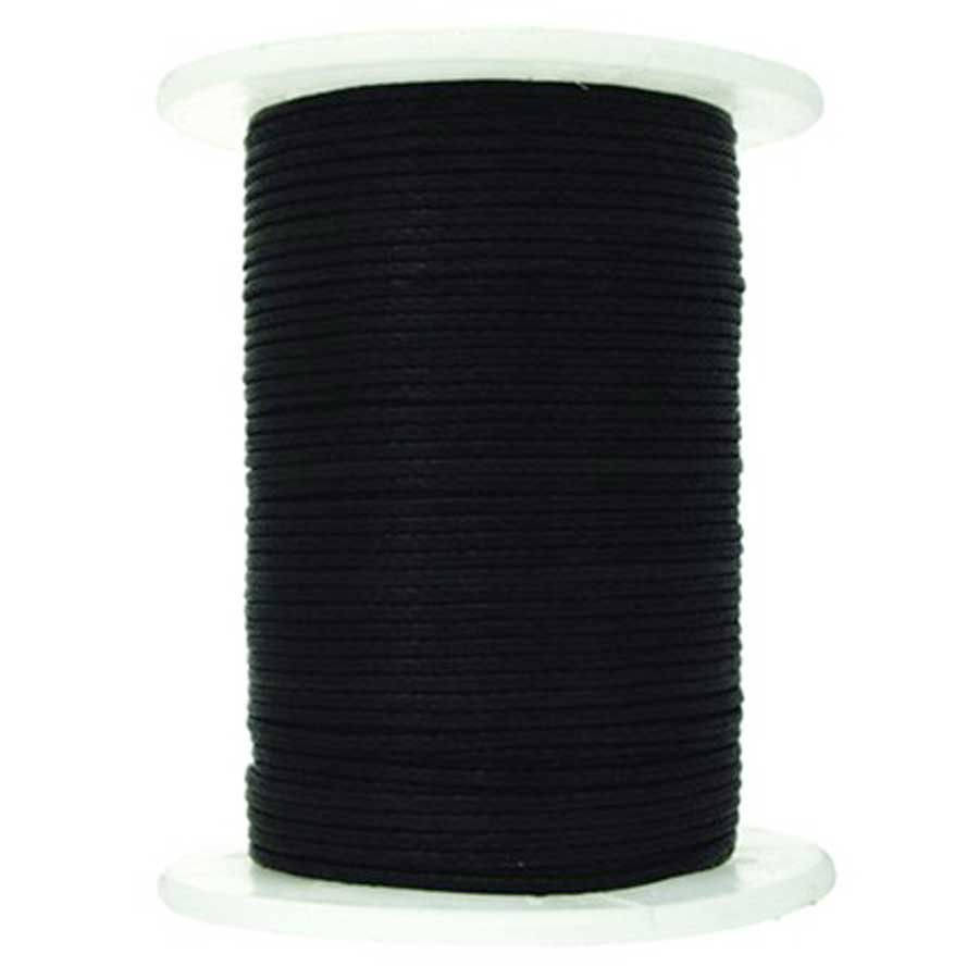 Genuine Leather Cord - Black (1.5 mm)