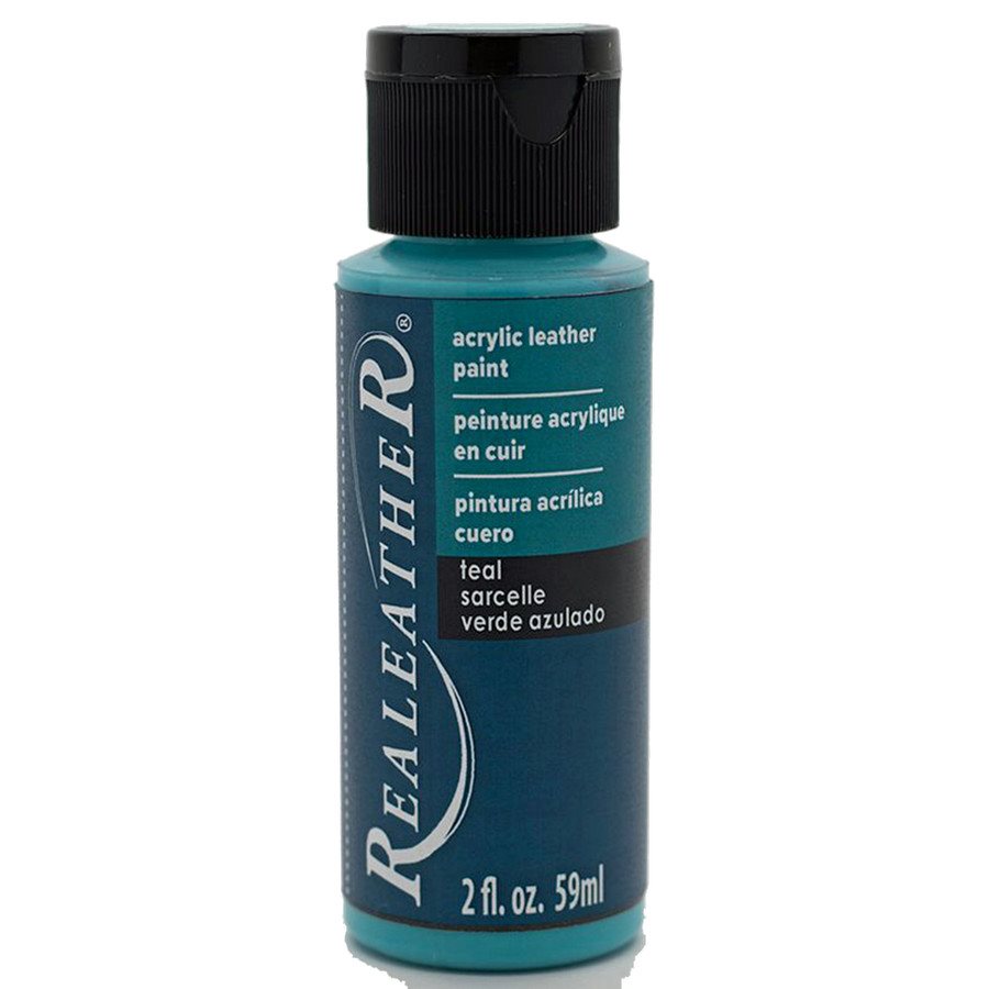 Acrylic Leather Paint Turquoise (2 oz)