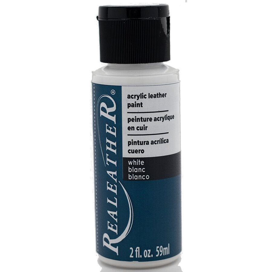 flat white acrylic leather paint