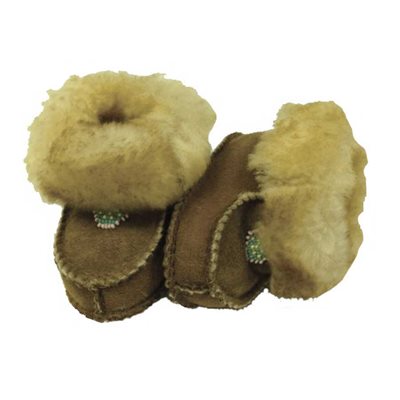 Toddler Beaded Booties