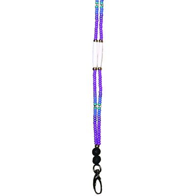 Purple and Turquoise