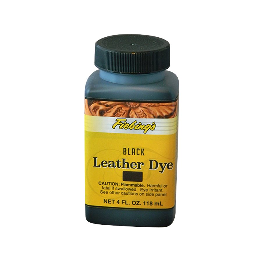 Fiebings Leather Dye Black (4 oz.)