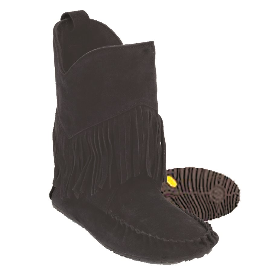 men's black zipper boots