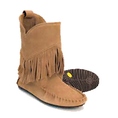 Okotoks Suede Boots - Oak (Ladies 5)