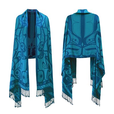 Shawl - Orca Song (Turquoise)